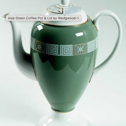 Vintage China~ Asia Green by Wedgewood
