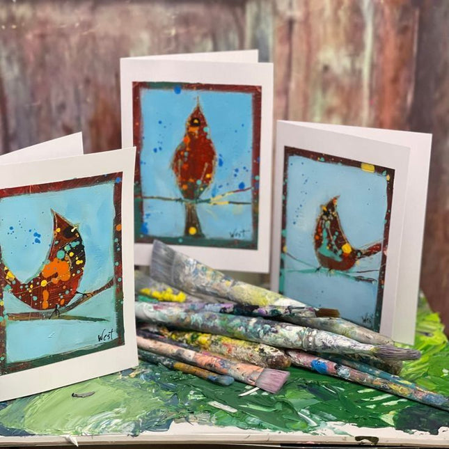 Sharon West Notecard