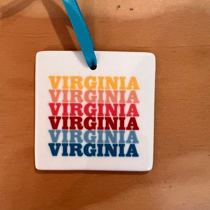 Love Local Virginia Ornament