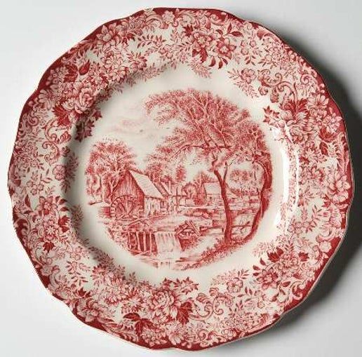 Vintage China ~ Millstream Pink By Johnson Brothers
