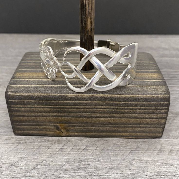 Elegant Fork Bracelets ~ Handcrafted from Vintage Silver