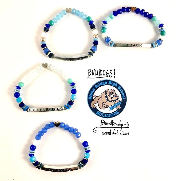 Sports Bracelets - Loudoun County High School Team Colors