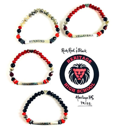 Sports Bracelets - Loudoun County High School Team Colors