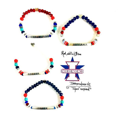 Sports Bracelets - Loudoun County High School Team Colors