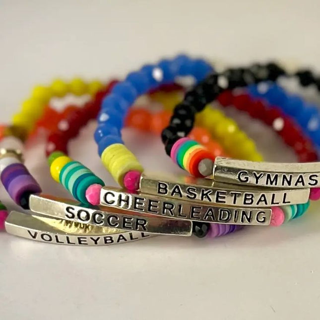 Sports Bracelets - Mixed Color Combinations