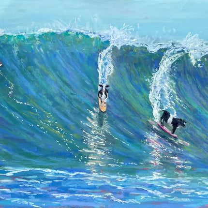 Surfing Cows Notecards ~ Ali B Wiese