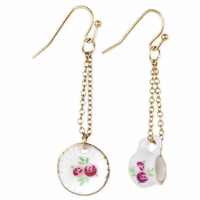 Miniature Tea Set Earrings