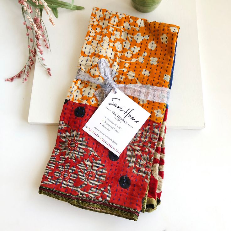 Sari Home Tea Towels (Set of 2)