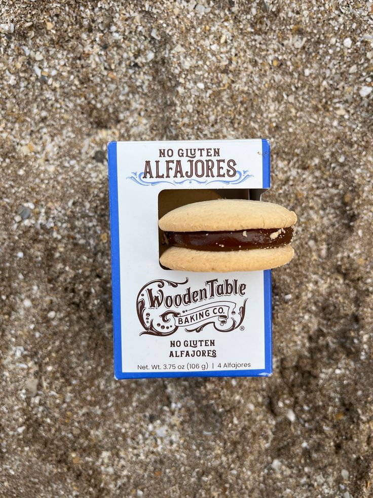 Traditional Alfajores Cookies (No Gluten) - Box of 4