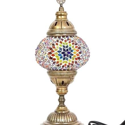 Turkish Mosaic Glass Lamp