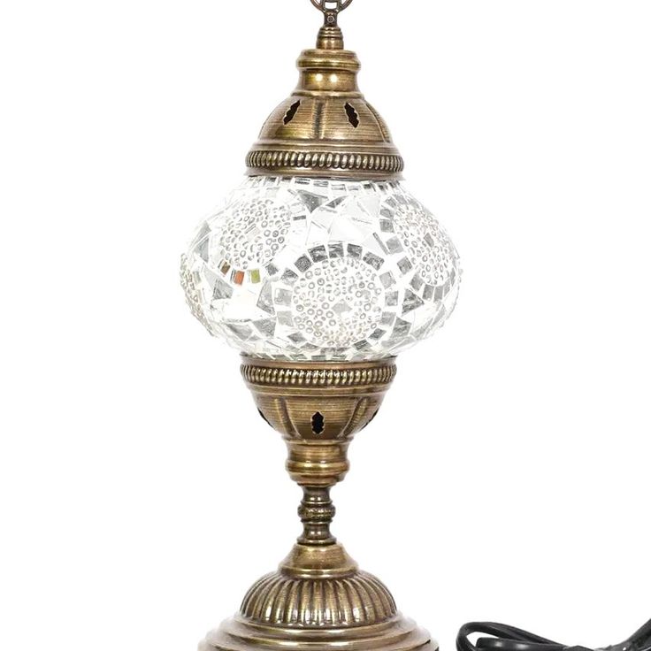 Turkish Mosaic Glass Lamp