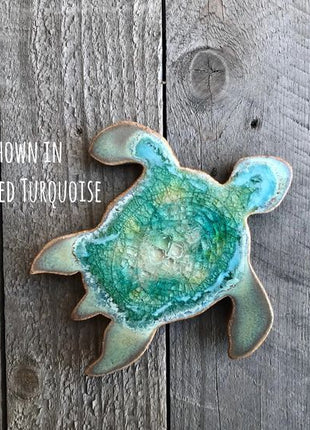 Turtle Coasters - Hand Crafted Pottery