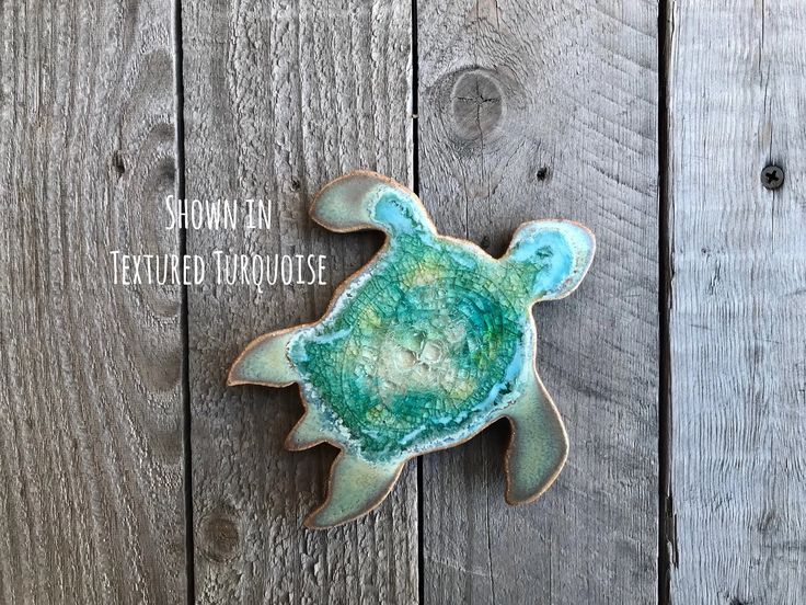 Turtle Coasters - Hand Crafted Pottery