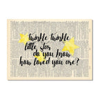 Twinkle Twinkle Little Star Do You Know How Loved You Are