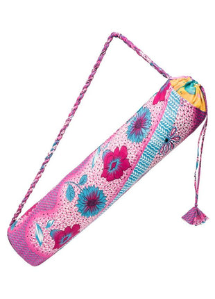 UPCYCLED SARI YOGA BAG