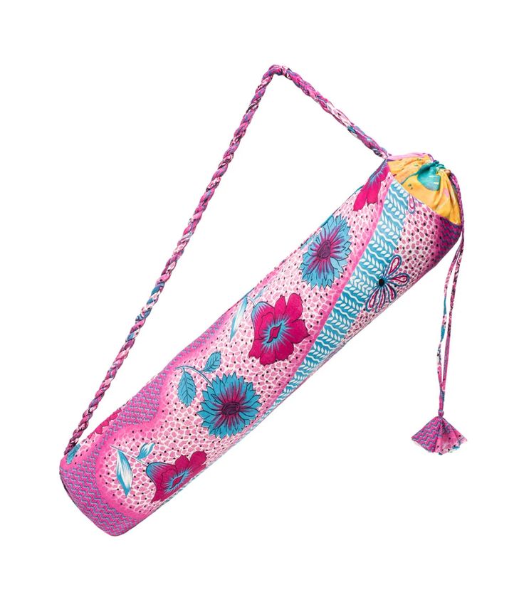 UPCYCLED SARI YOGA BAG