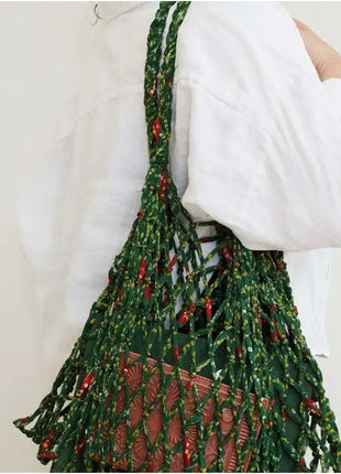 Upcycled Sari Tote Bag
