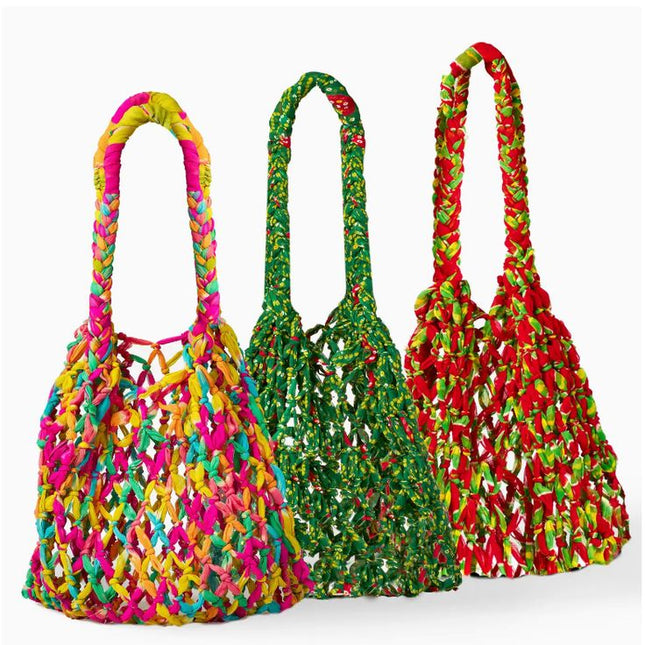 Upcycled Sari Tote Bag