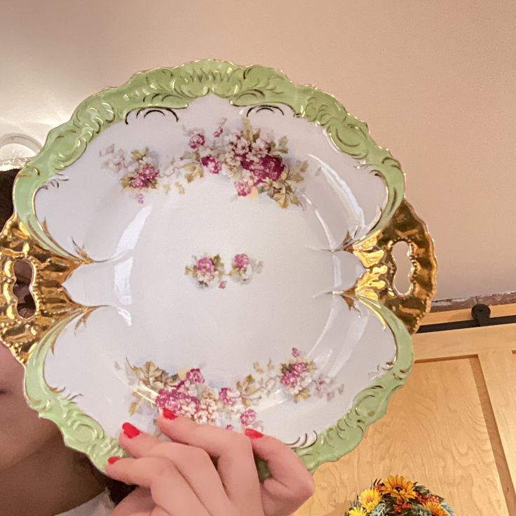 Vintage China ~  Austrian Flowers
