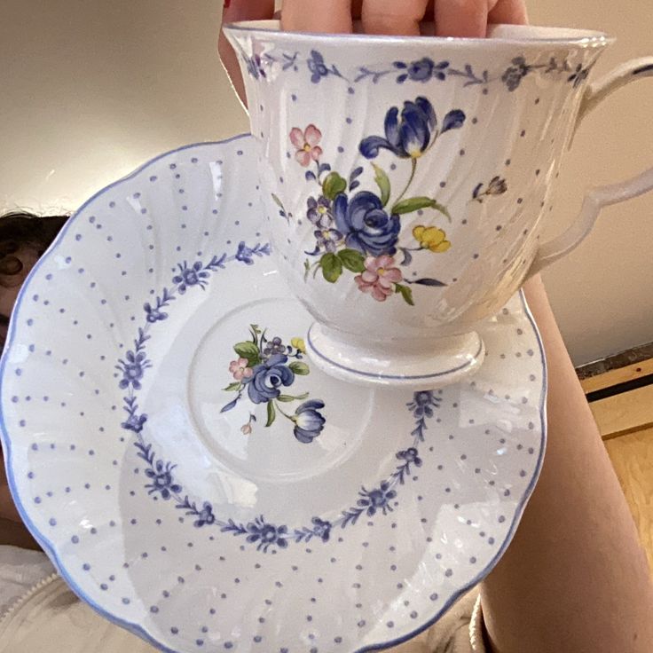 Vintage China ~ Blue Peony By Nikko
