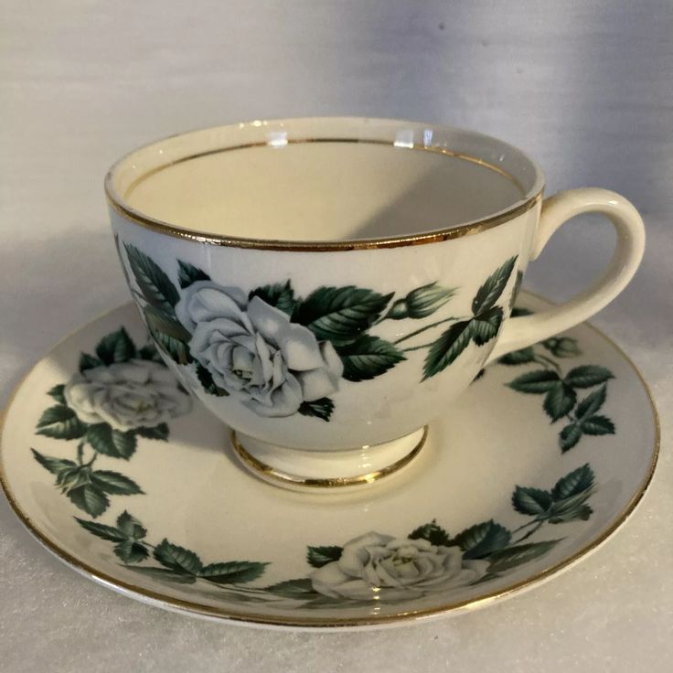 Vintage China ~ Homer Laughlin Gardenia Cup