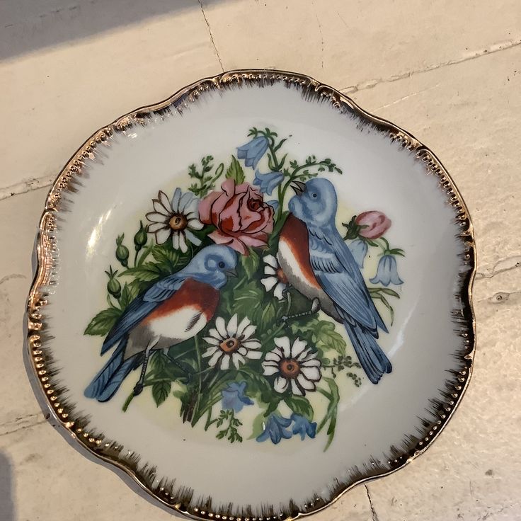 Vintage China ~ Japanese Bird Plates