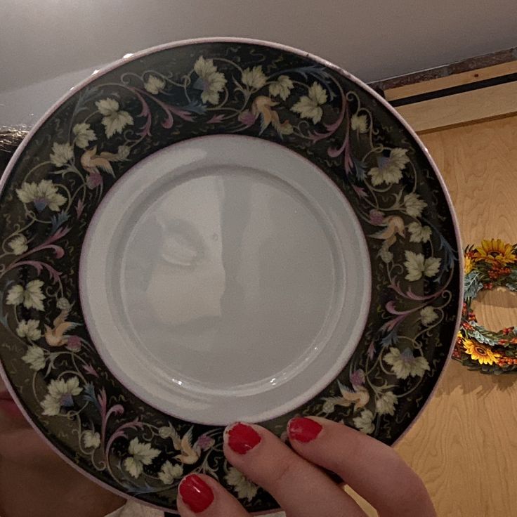 Vintage China ~ Midnight Garden By Murifield