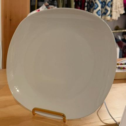 Vintage China ~ White Base Plates