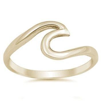 Sterling Silver ~ Wave Ring