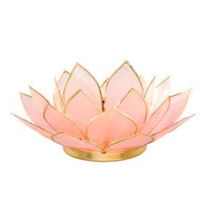 Gemstone Lotus Tea Light Holder ✨