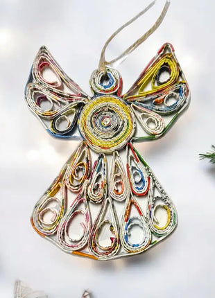 Upcycled Paper Ornaments