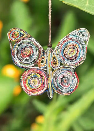 Upcycled Paper Ornaments