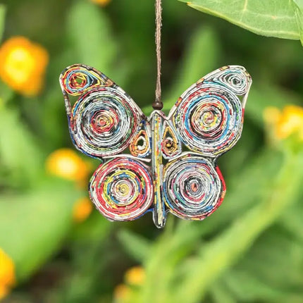 Upcycled Paper Ornaments
