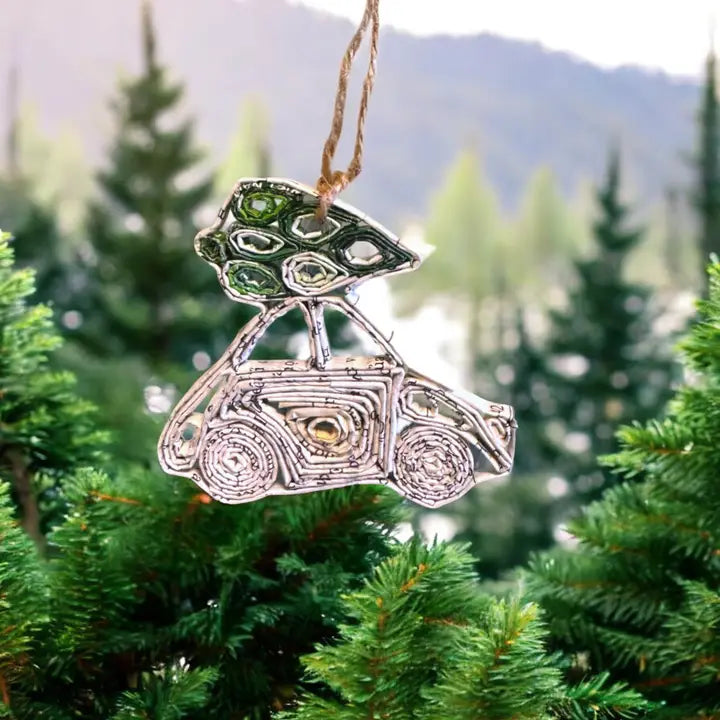 Upcycled Paper Ornaments