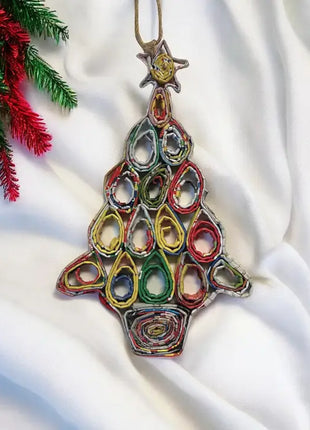 Upcycled Paper Ornaments