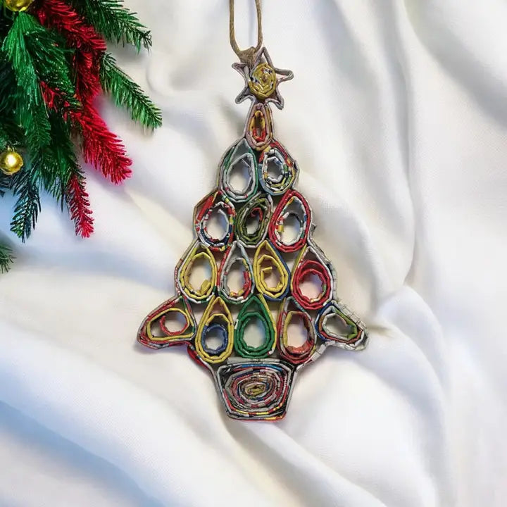 Upcycled Paper Ornaments