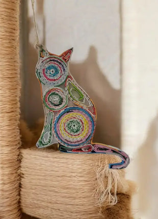 Upcycled Paper Ornaments
