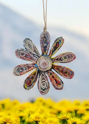 Upcycled Paper Ornaments