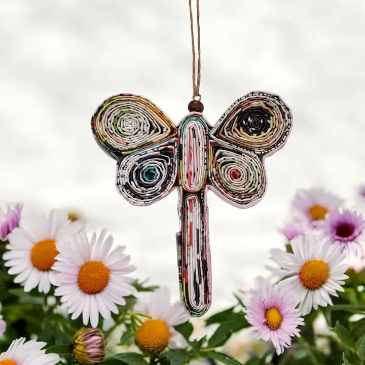 Upcycled Paper Ornaments