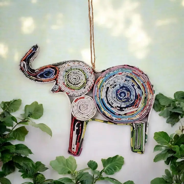 Upcycled Paper Ornaments