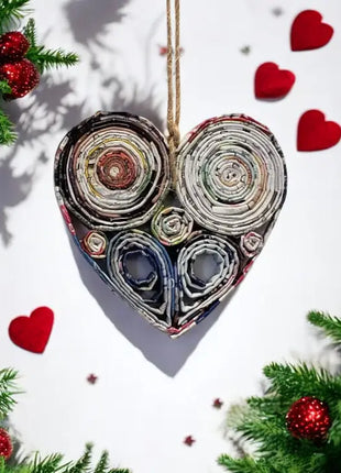 Upcycled Paper Ornaments