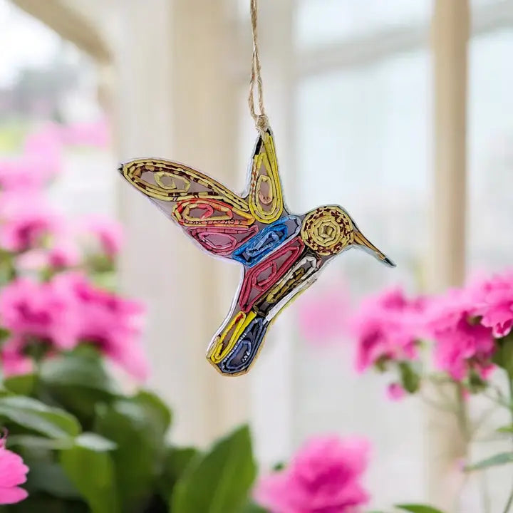Upcycled Paper Ornaments