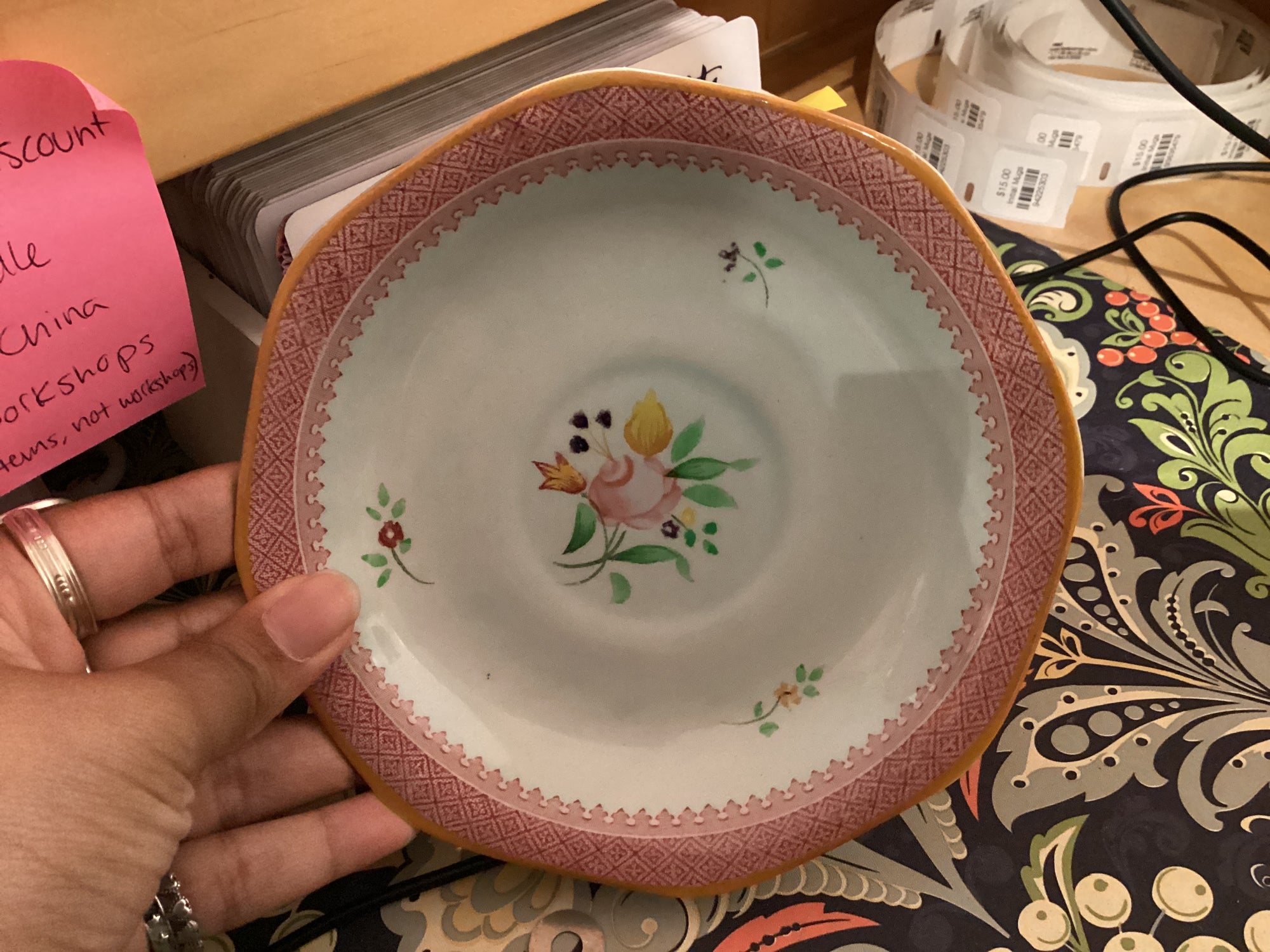 Vintage China ~ Lowestoft by Adams China