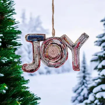 Upcycled Paper Ornaments