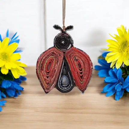 Upcycled Paper Ornaments