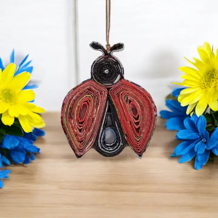 Upcycled Paper Ornaments