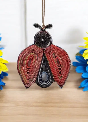 Upcycled Paper Ornaments