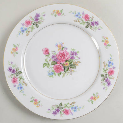Vintage China — Melody Soup Bowl & Saucer by Puritan