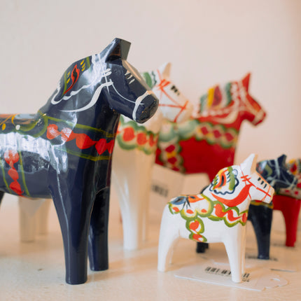 Handcrafted Swedish Dala Horses