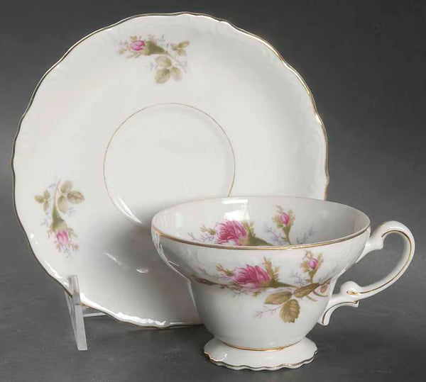 Vintage China ~ Moss Rose: Various Makers